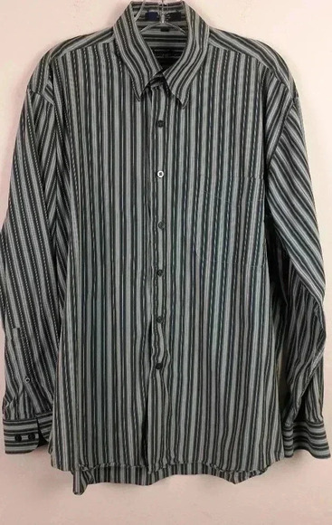 Allen Flusser Button down Size Large EUC - Picture 1 of 6